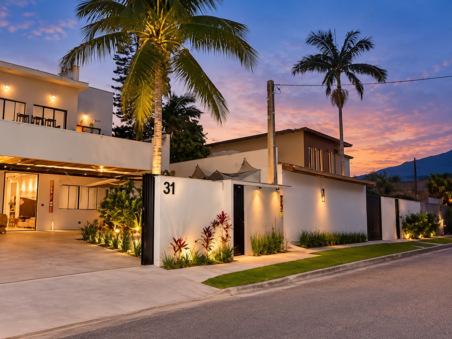 Fachada da casa